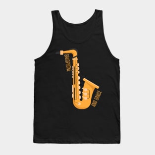 saxophone and dance Tank Top